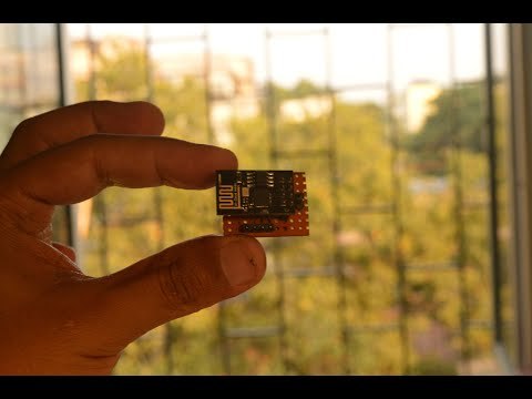 Breadboard adapter for ESP8266 module || Customized breakout board for ESP with voltage regulator