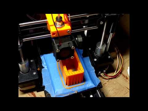 BrianPrintsThings REALLY FAST! 3Dtje Mini 3D Printer at 120-180mm/s!!!