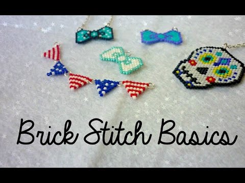 Brick Stitch Basics &amp;brvbar; The Corner of Craft