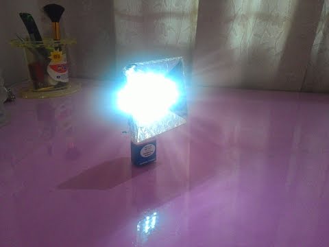 Bright LED flash light-How to make a super bright LED flash light with  reflector