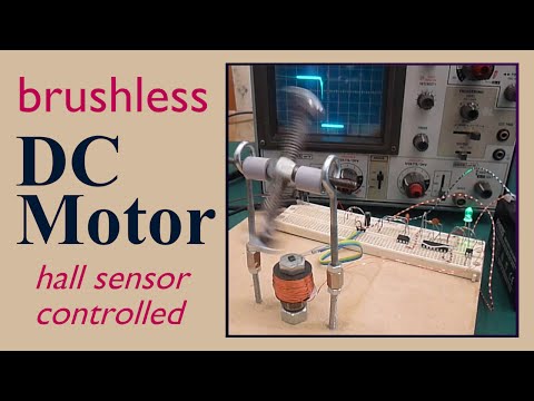 Brushless DC electric Motor ( Hall sensor controlled )