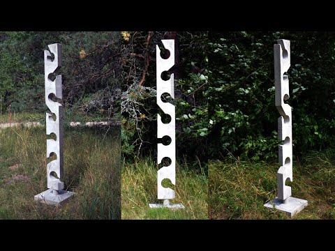 Brutus - abstract sculpture | How to make a concrete sculpture | diy projects