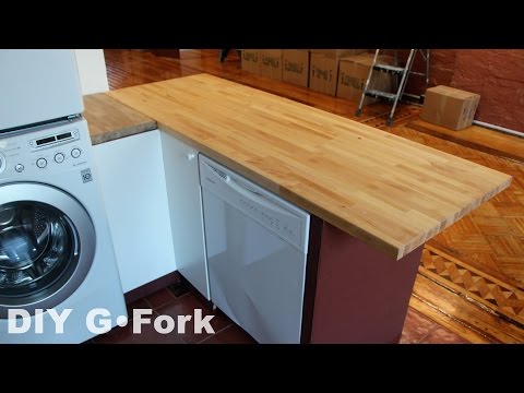 Budget Ikea Kitchen Island : DIY GardenFork