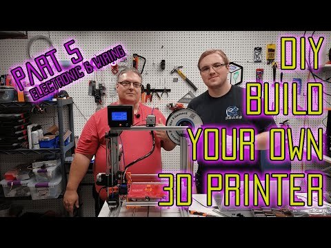 Build Your Own DIY 3D Printer - Part 5 : Electronics &amp;amp; 3D Printer Wiring