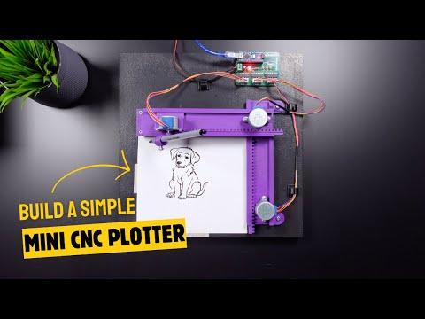 Build a simple 3D mini CNC plotter