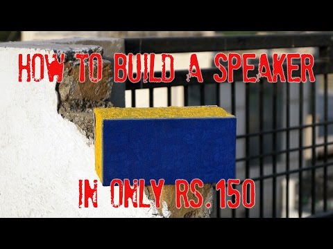 Build a speaker in only 150 RS