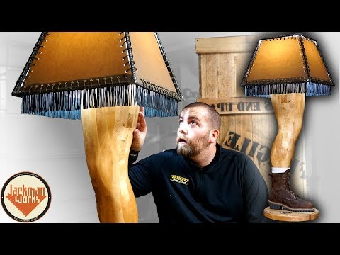 Building &amp;quot;A Christmas Story&amp;quot; Leg Lamp (the MANLY version)