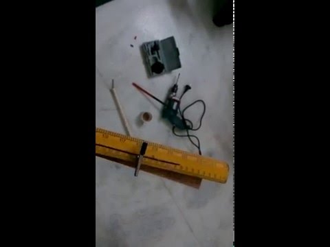 Building Helping Hand kind of Soldering stand Part 1