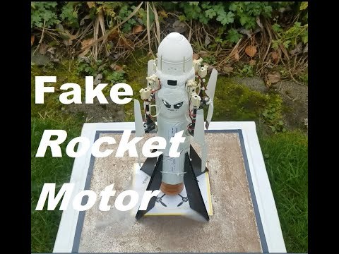 Building a Fake Rocket Engine for my Hawk-1F... aka Rocket Drone