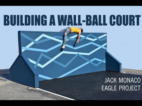 Building a Wall-Ball Court  -Jack Monaco Eagle Project