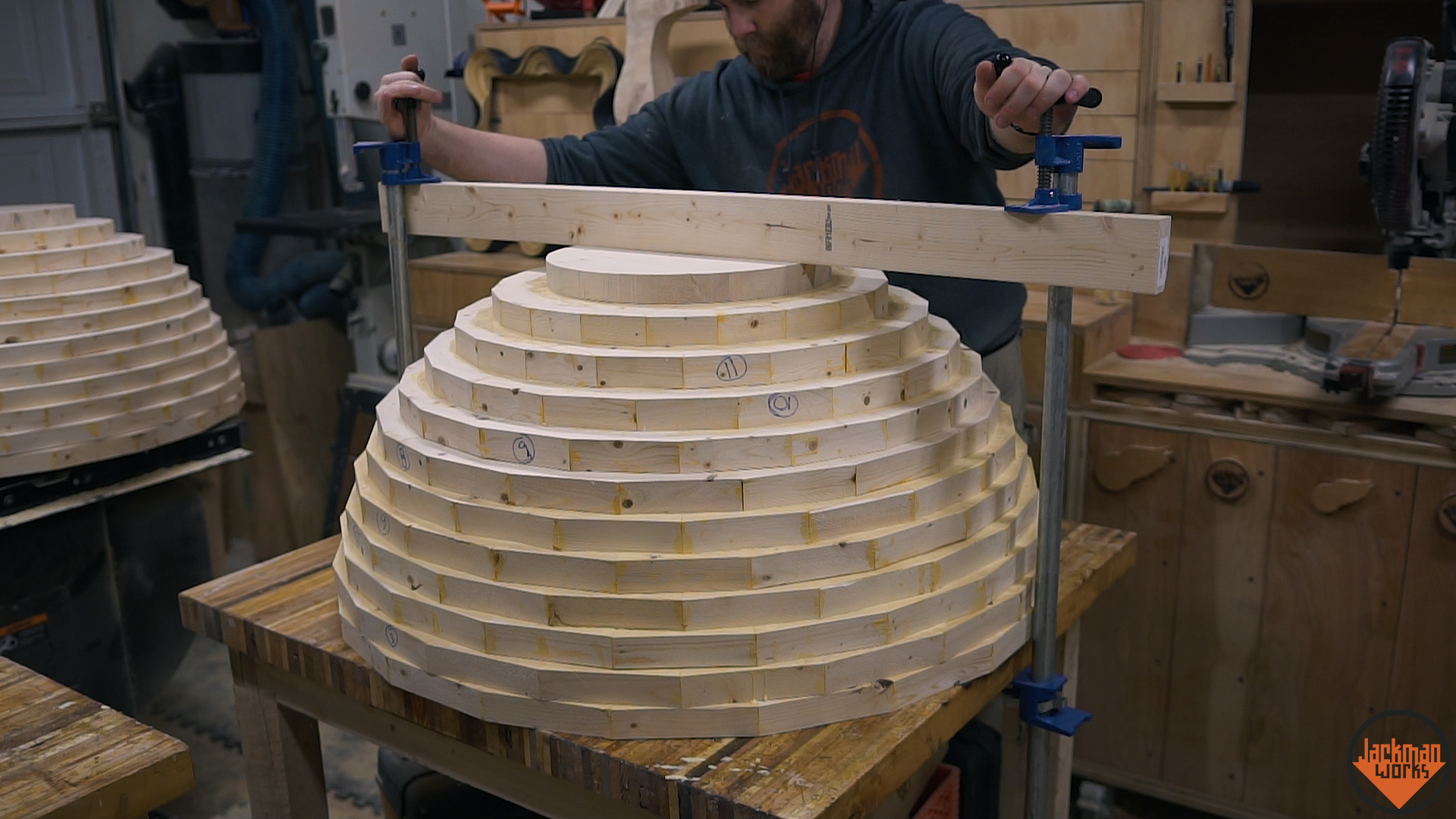 Building a giant baseball chair from 2x4s 17.jpg