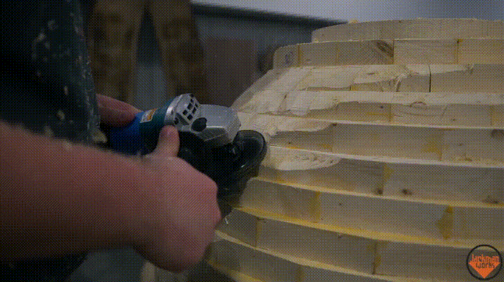 Building a giant baseball chair from 2x4s 19GIF.gif