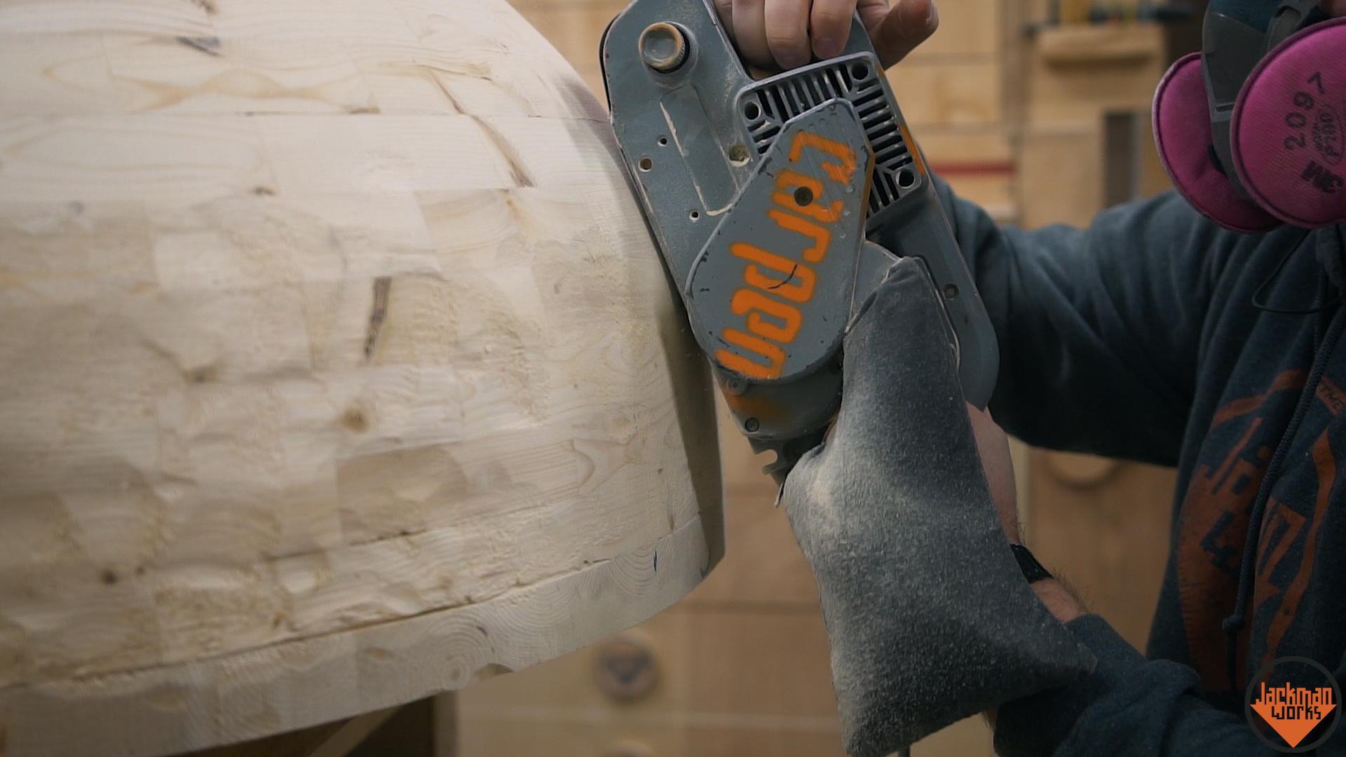 Building a giant baseball chair from 2x4s 23.jpg