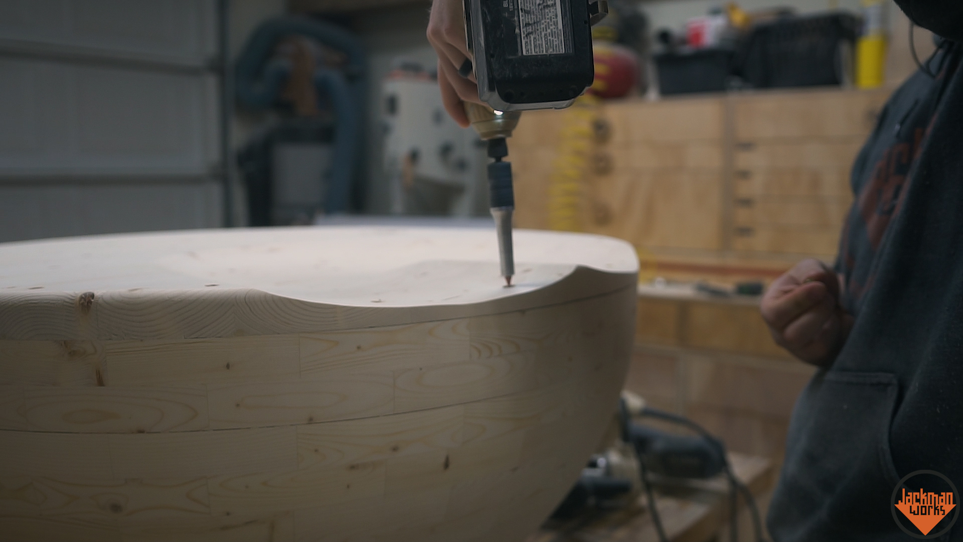Building a giant baseball chair from 2x4s 28.jpg