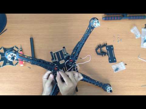 Building your own quadcopter! (S500 Frame + APM 2.8)