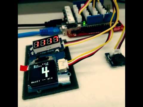 Bus Arrival Alarm based on ARM mbed WIZwiki-W7500