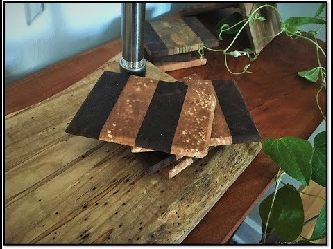 Butcher Block Coasters