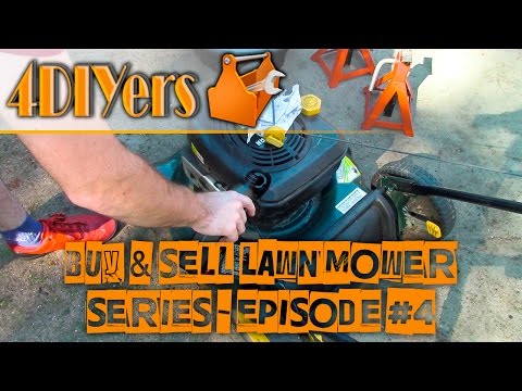 Buy &amp;amp; Sell Lawn Mowers - How to Change the Oil