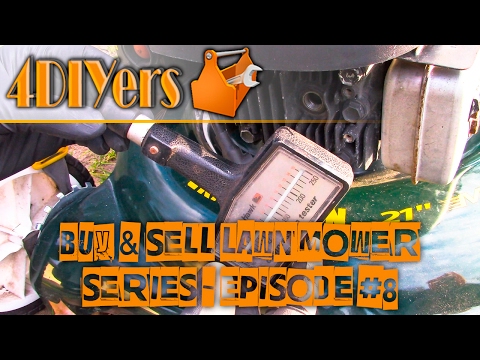 Buy &amp;amp; Sell Lawn Mowers - How to Test Engine Compression