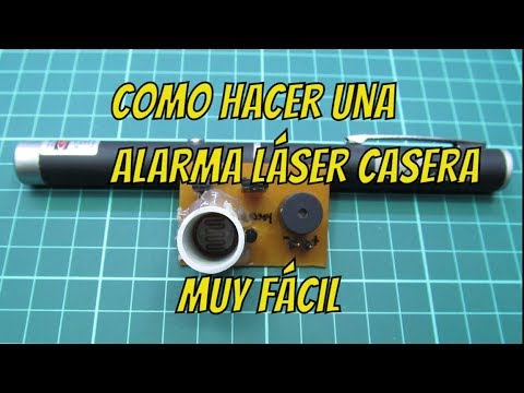 C&amp;oacute;mo hacer Alarma L&amp;aacute;ser Casera - Muy F&amp;aacute;cil