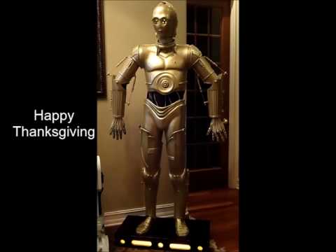 C3PO Happy Thanksgiving