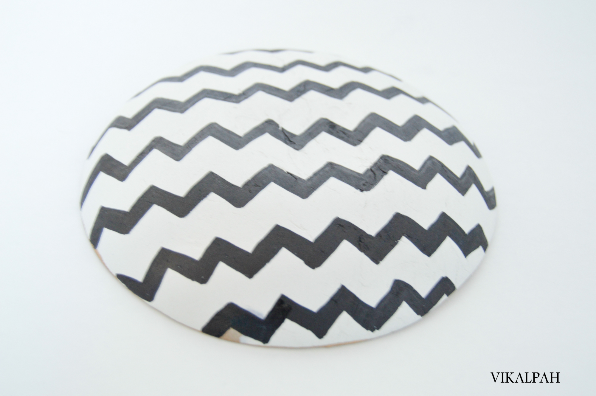 CHEVRON CLAY BOWL.jpg