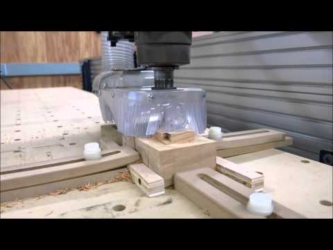 CNC Feed Optimization test run