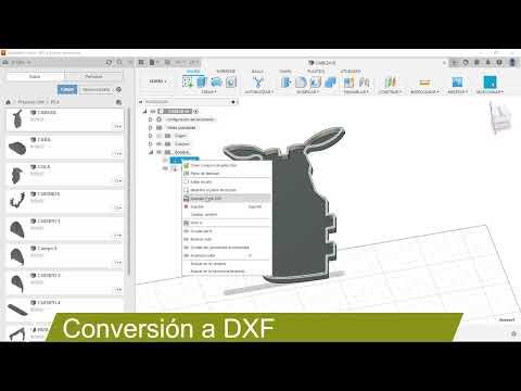 CONVERSI&Oacute;N A DXF