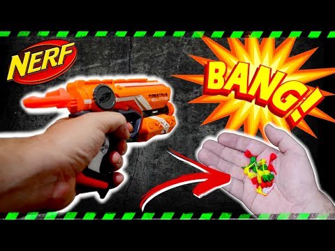 CRAZY NERF GUN MOD - Nerf Gun TNT POP-IT MOD