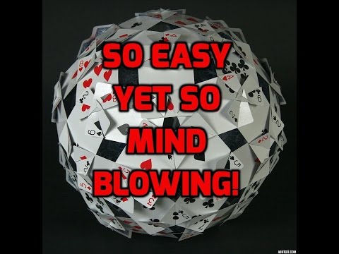 CRAZY beginner self working card trick revealed! INSANE!!!