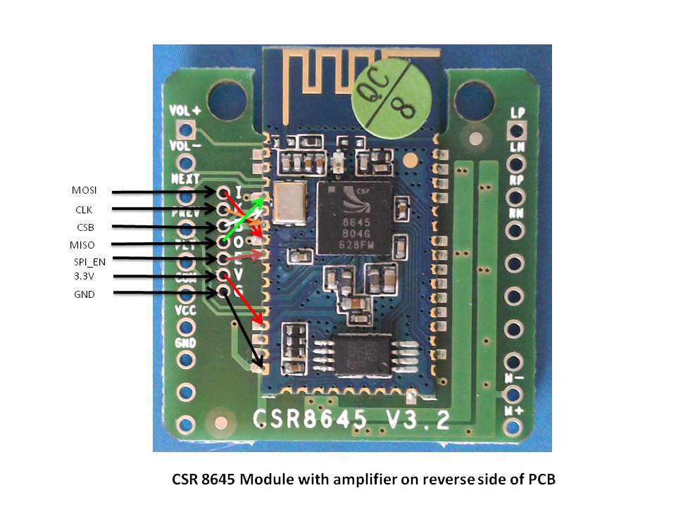 CSR 8645 Module with amplifer module on reverse side of PCB.png