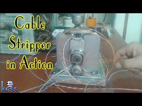 Cable Stripper in Action - &amp;Alpha;&amp;pi;&amp;omicron;&amp;gamma;&amp;upsilon;&amp;mu;&amp;nu;&amp;omega;&amp;tau;ή&amp;sigmaf; &amp;Gamma;&amp;delta;ά&amp;rho;&amp;tau;&amp;eta;&amp;sigmaf; &amp;Kappa;&amp;alpha;&amp;lambda;&amp;omega;&amp;delta;ί&amp;omega;&amp;nu;