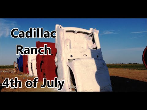 Cadillac Ranch 4th of July