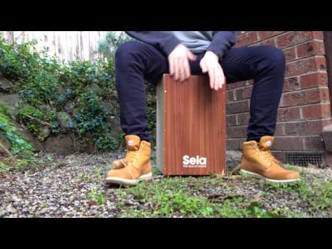 Cajon: Shoe Mounted Shaker Demo