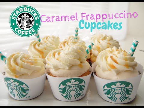 Caramel Frappuccino Cupcakes &amp;amp; My First Starbucks Drink