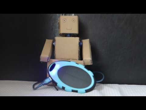 CardBoard The Hero (Solar Powered) Arduino