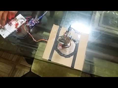 Cardboard Robotic arm record and play