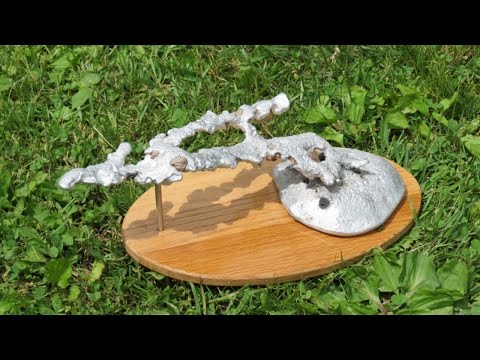 Casting Aluminum into an Anthill