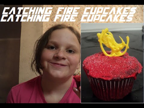 Catching Fire Cupcakes