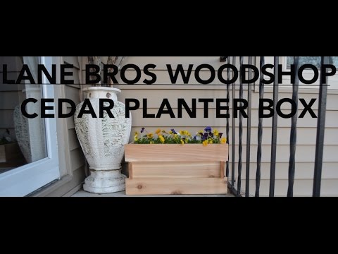 Cedar Planter Box