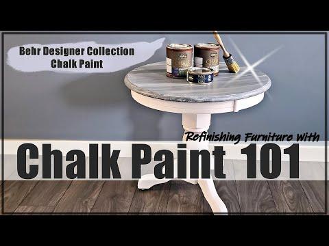 Chalk paint refinishing how to and tips for beginners