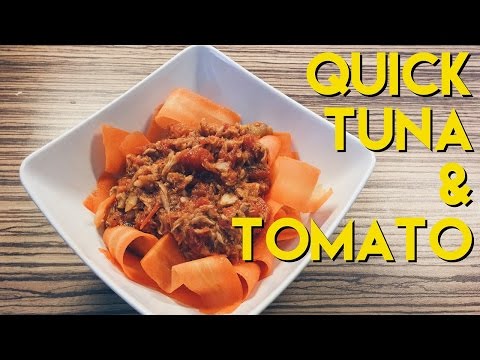 Cheap &amp;amp; Quick Tuna With Tomatoes | Delicious Budget Friendly Pasta Sauce | Tuna With Tomatoes