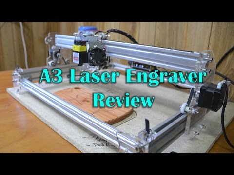 Cheap Chinese Laser Engraver Review (Gearbest a3 2500mw Laser Engraver) (Banggood)