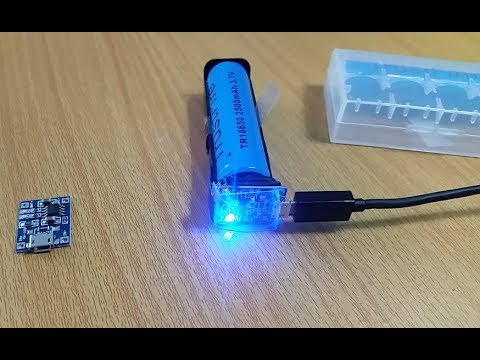 Cheap and easy 18650 charger  with protection