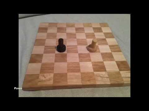 Chess Board and Pieces DIY