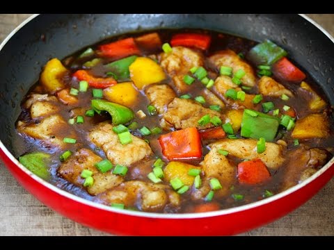 Chiili fish Manchurian quick and easy version