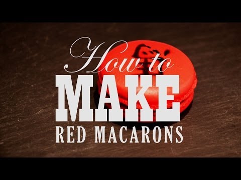 Chinese New Year - How to Make Yauatcha's Red Mandarin Macarons