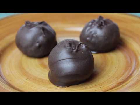 Chocolate Covered Pumpkin Bites