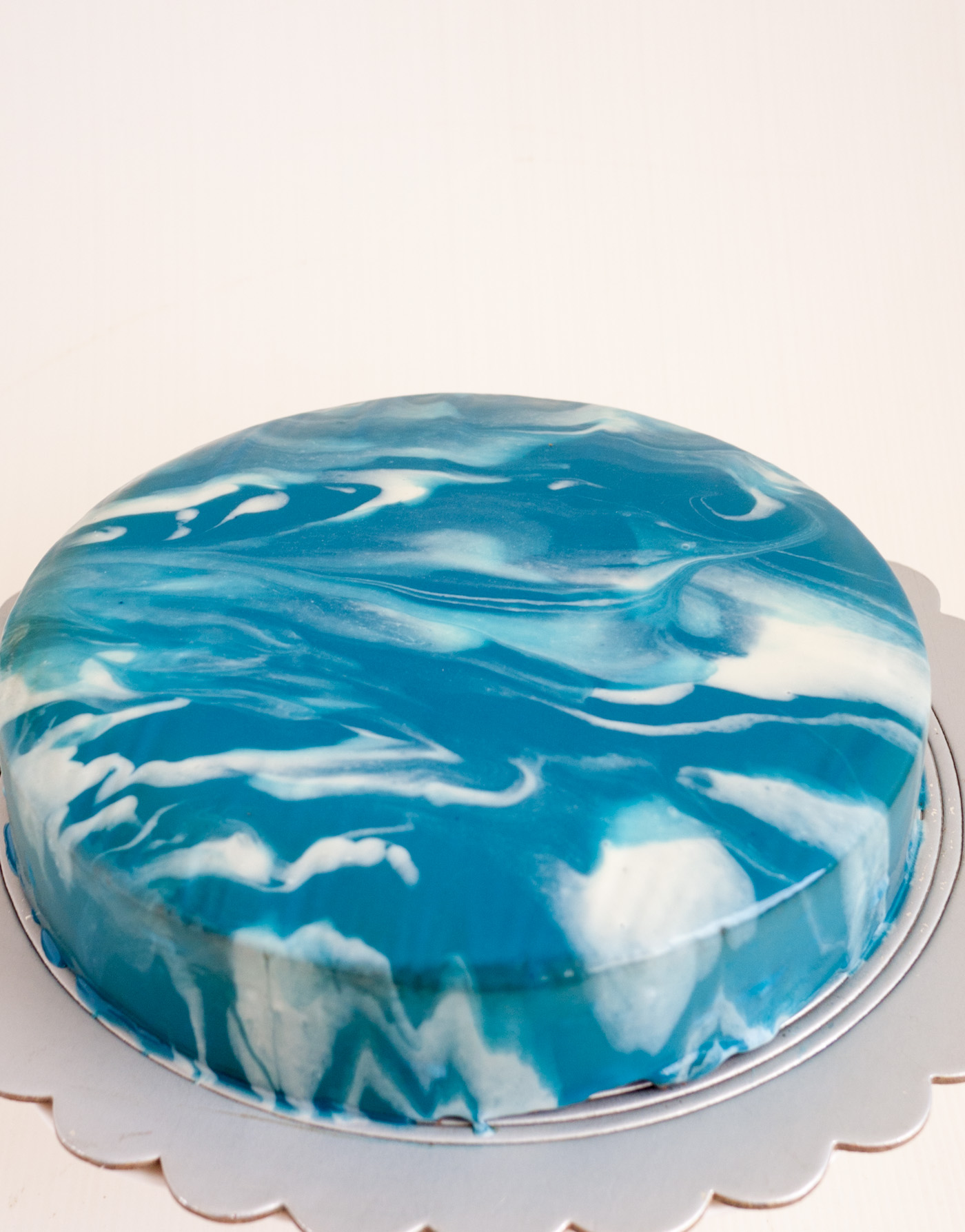 Chocolate Mousse Mirror Glaze Cake (17).JPG