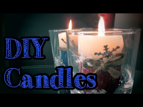 Christmas Countdown Crafts (CCC) - DIY Christmas Candles